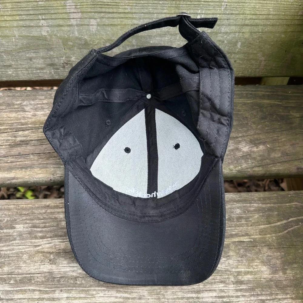 It Is What It Is Embroidered Black Baseball Cap Adjustable Dad Hat Black Funny